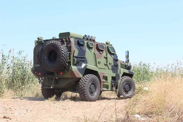 Foto - Türk zırhlı muharebe aracı "Hızır" Afrika yolunda