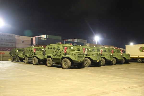 Foto - Türk zırhlı muharebe aracı "Hızır" Afrika yolunda