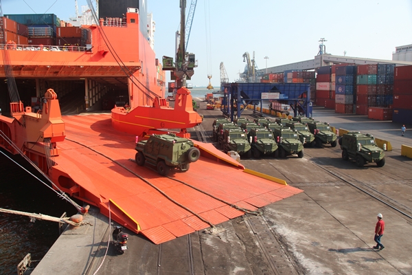 Foto - Türk zırhlı muharebe aracı "Hızır" Afrika yolunda