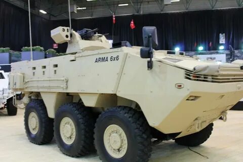 Foto - Türk zırhlısı ARMA 6X6’dan gövde gösterisi