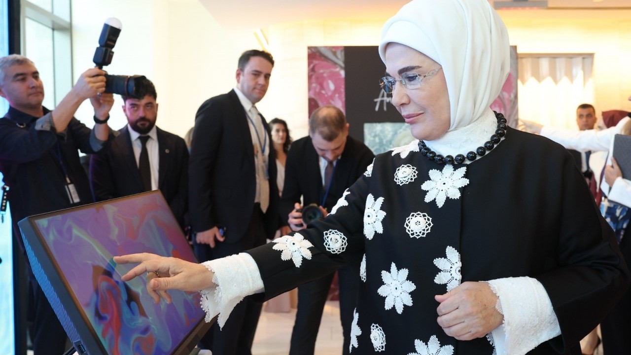 Türkevi’ndeki açılışa Emine Erdoğan da katıldı! Türkiye'nin kültürel mirasına ışık tutan sergi