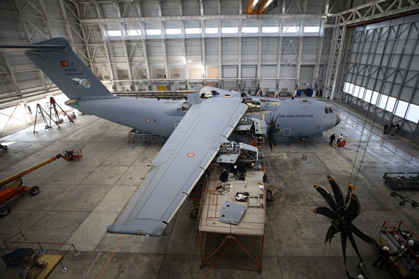 Foto - Türkiye A400M'lerde ''retrofit'' adı verilen versiyon yükseltme işlemini yapabilen tek ülke olacak