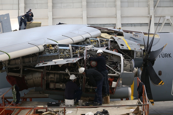 Foto - Türkiye A400M'lerde ''retrofit'' adı verilen versiyon yükseltme işlemini yapabilen tek ülke olacak