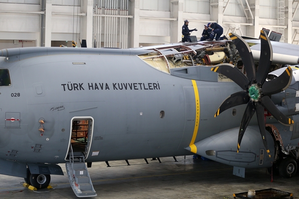 Foto - Türkiye A400M'lerde ''retrofit'' adı verilen versiyon yükseltme işlemini yapabilen tek ülke olacak
