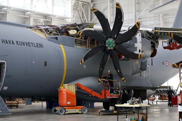 Foto - Türkiye A400M'lerde ''retrofit'' adı verilen versiyon yükseltme işlemini yapabilen tek ülke olacak