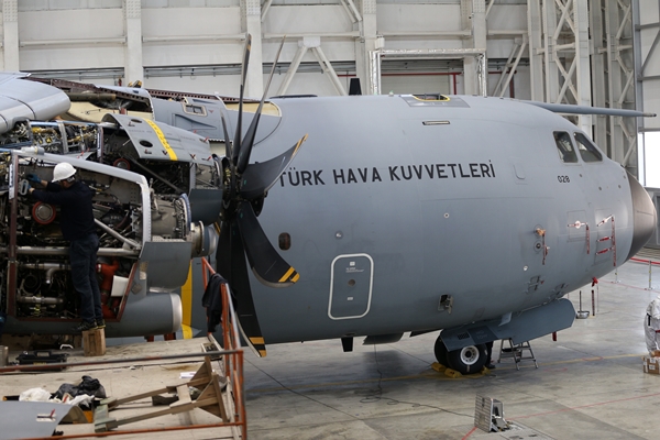 Foto - Türkiye A400M'lerde ''retrofit'' adı verilen versiyon yükseltme işlemini yapabilen tek ülke olacak
