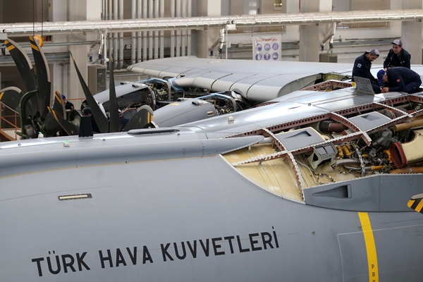 Foto - Türkiye A400M'lerde ''retrofit'' adı verilen versiyon yükseltme işlemini yapabilen tek ülke olacak