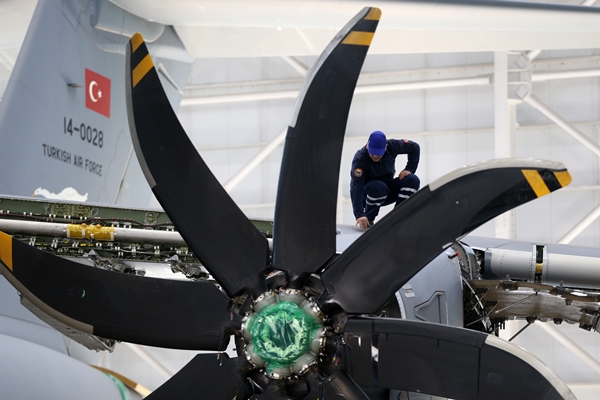 Foto - Türkiye A400M'lerde ''retrofit'' adı verilen versiyon yükseltme işlemini yapabilen tek ülke olacak