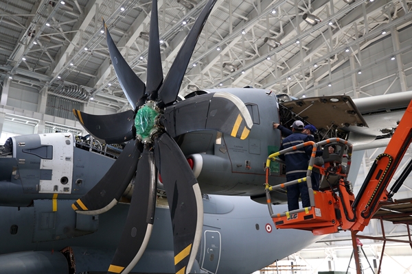Foto - Türkiye A400M'lerde ''retrofit'' adı verilen versiyon yükseltme işlemini yapabilen tek ülke olacak