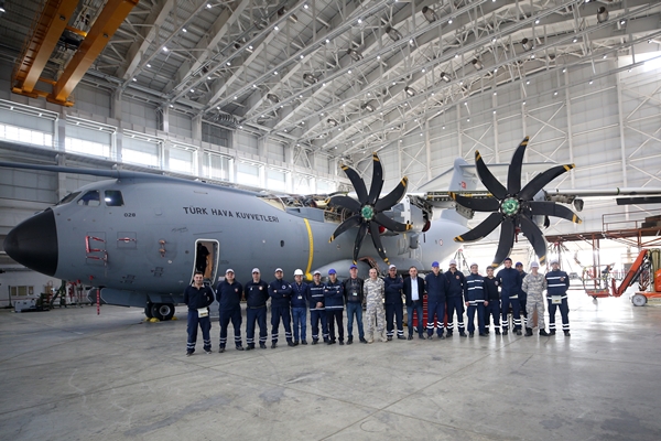 Foto - Türkiye A400M'lerde ''retrofit'' adı verilen versiyon yükseltme işlemini yapabilen tek ülke olacak