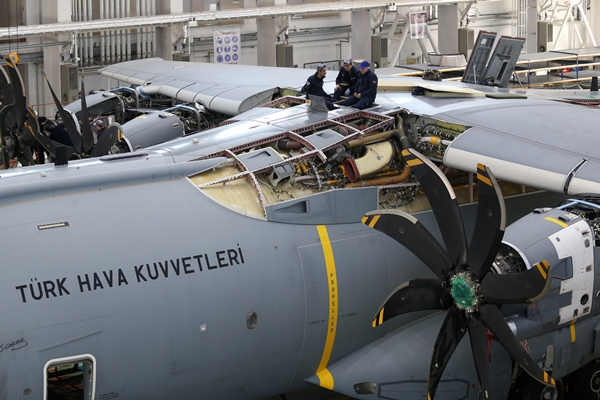 Foto - Türkiye A400M'lerde ''retrofit'' adı verilen versiyon yükseltme işlemini yapabilen tek ülke olacak