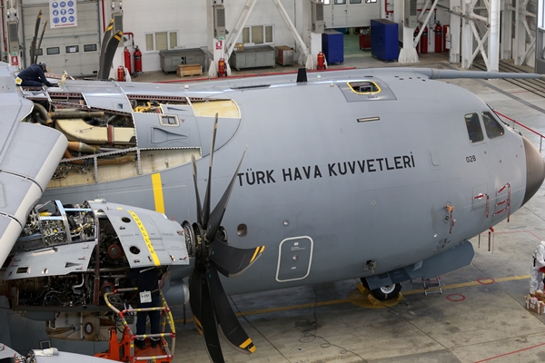 Foto - Türkiye A400M'lerde ''retrofit'' adı verilen versiyon yükseltme işlemini yapabilen tek ülke olacak