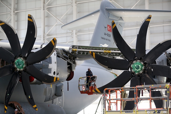 Foto - Türkiye A400M'lerde ''retrofit'' adı verilen versiyon yükseltme işlemini yapabilen tek ülke olacak