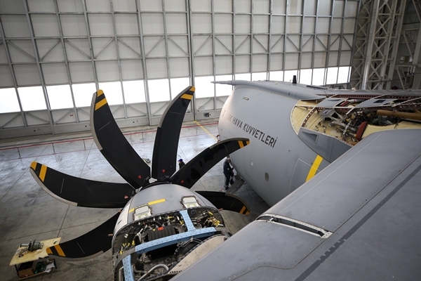 Foto - Türkiye A400M'lerde ''retrofit'' adı verilen versiyon yükseltme işlemini yapabilen tek ülke olacak