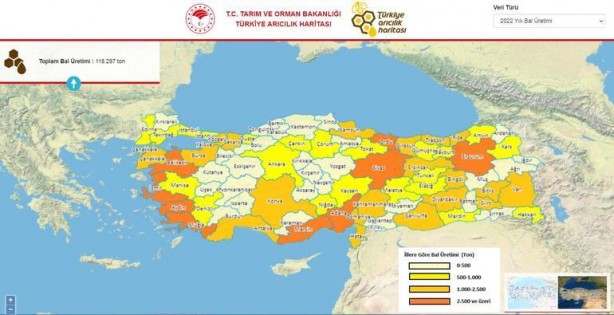 Foto - Türkiye Arıcılık Haritası güncellendi