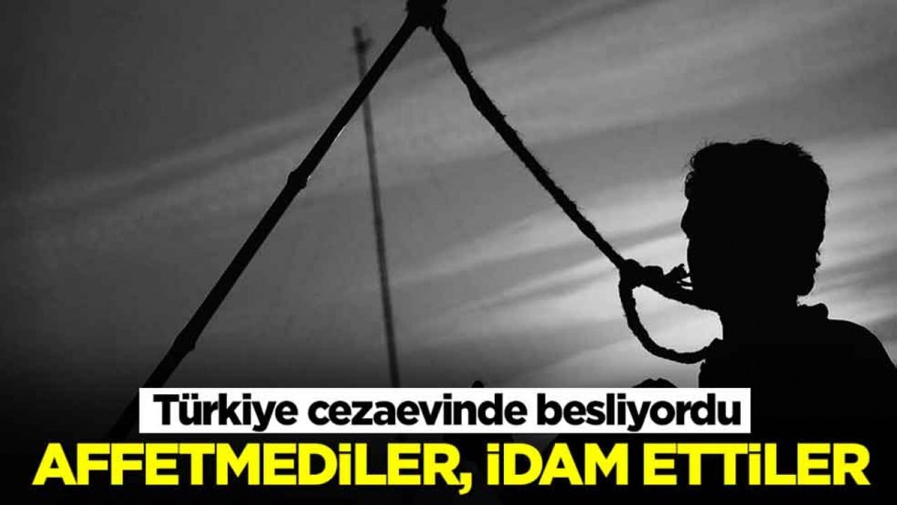 Türkiye cezaevinde besliyordu: Affetmediler, anında idam ettiler