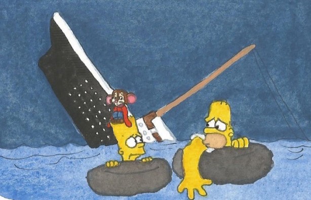 Foto - 'Türkiye tahmini tuttu' denilen Simpsonlar bu kez dünyayı şok etti! 'Yok artık, olamaz' yorumları yapılıyor