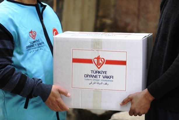 Foto - Türkiye Diyanet Vakfının desteğiyle Gazze'ye 2 bin koli gıda yardımı