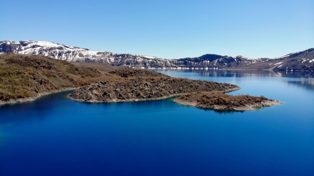 Foto - Türkiye ekonomisi için büyük müjde! Nemrut Gölü'ne gelen profesör bombayı patlattı