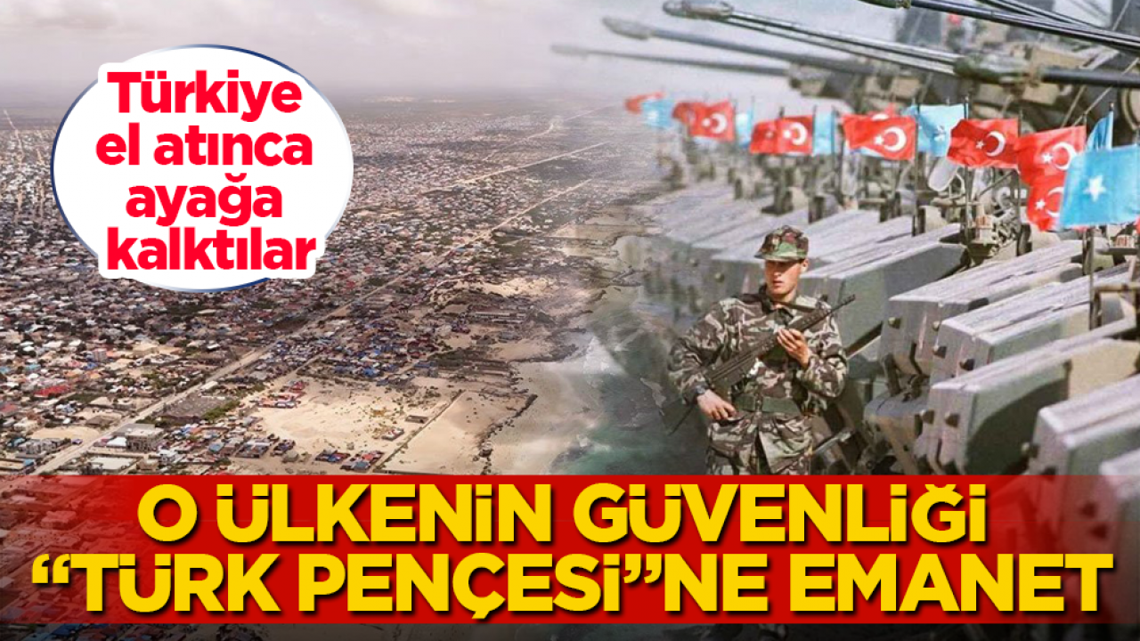 Türkiye el atınca ayağa kalktılar! O ülkenin güvenliği "Türk pençesi"ne emanet