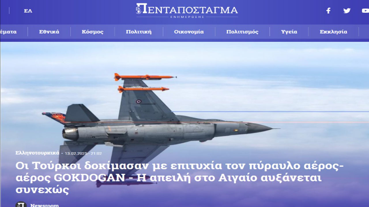 ''Türkiye füzeyi ateşledi! Acilen İHA almalıyız' diyerek duyurdular