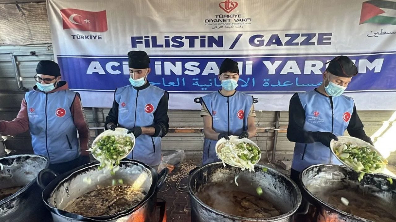 Foto - Türkiye Gazze halkının yanında: TDV’den mazlumlara 66 milyon dolar destek