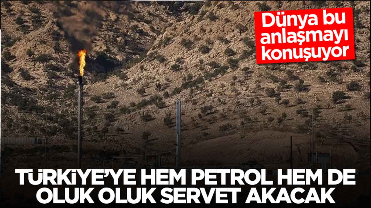 Türkiye hem petrol hem de oluk oluk servet akacak: Anlaşmanın detayları belli oldu