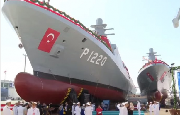 Foto - Türkiye için gurur günü! ''TCG Akhisar'' ve ''TCG Koçhisar'' denize indirildi