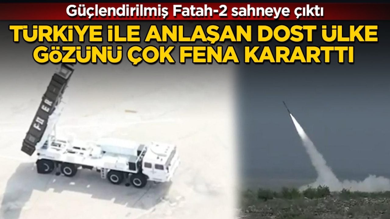 Türkiye ile anlaşan dost ülke, gözünü çok fena kararttı! Güçlendirilmiş Fatah-2 sahneye çıktı