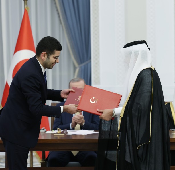 Foto - Türkiye ile Katar arasında 12 yeni anlaşma! İmzalar atıldı