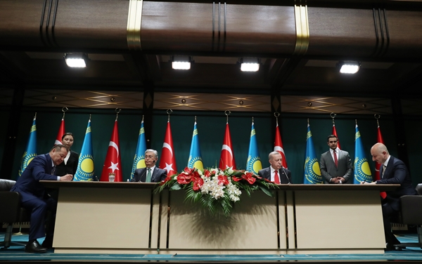 Foto - Türkiye ile Kazakistan arasında imzalar atıldı