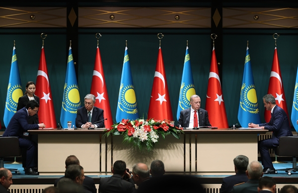 Foto - Türkiye ile Kazakistan arasında imzalar atıldı