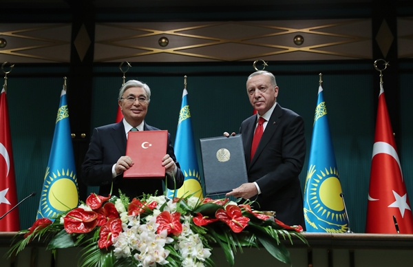 Foto - Türkiye ile Kazakistan arasında imzalar atıldı
