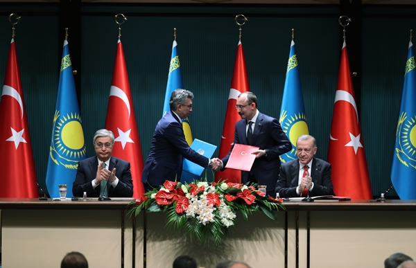Foto - Türkiye ile Kazakistan arasında imzalar atıldı