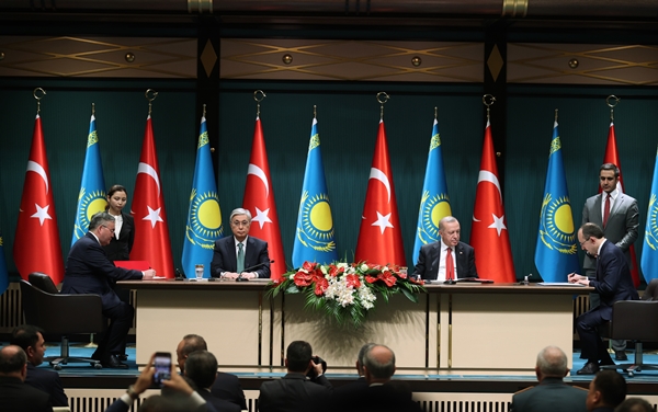 Foto - Türkiye ile Kazakistan arasında imzalar atıldı