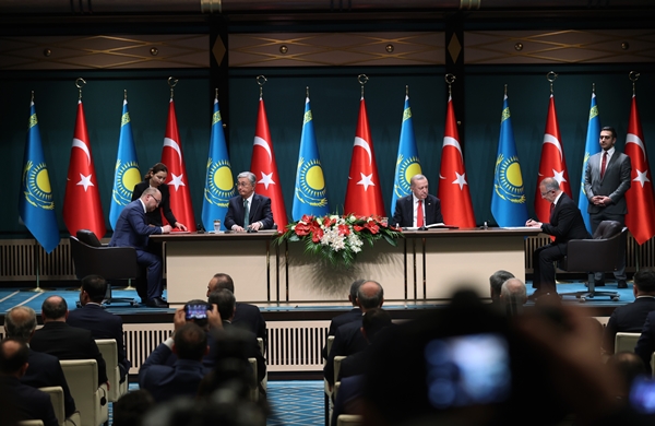 Foto - Türkiye ile Kazakistan arasında imzalar atıldı