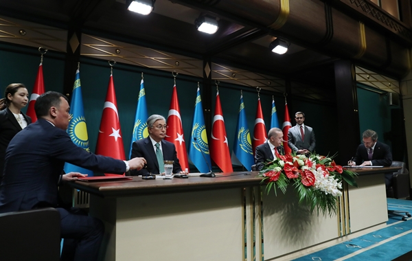 Foto - Türkiye ile Kazakistan arasında imzalar atıldı