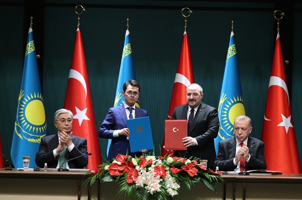 Foto - Türkiye ile Kazakistan arasında imzalar atıldı