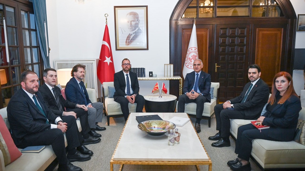Türkiye ile Kuzey Makedonya arasında kültür ve turizm iş birliği güçleniyor