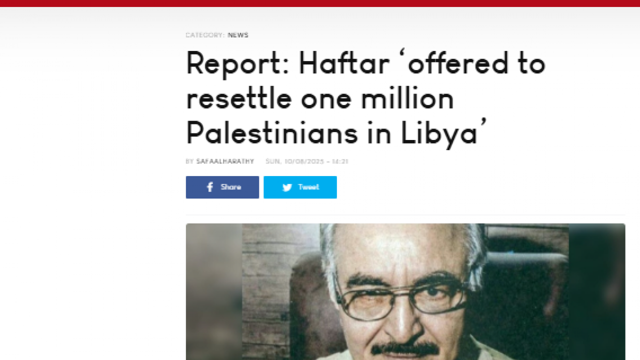 Foto - Türkiye ile masaya oturan Hafter'den ortalığı ayağa kaldıracak teklif