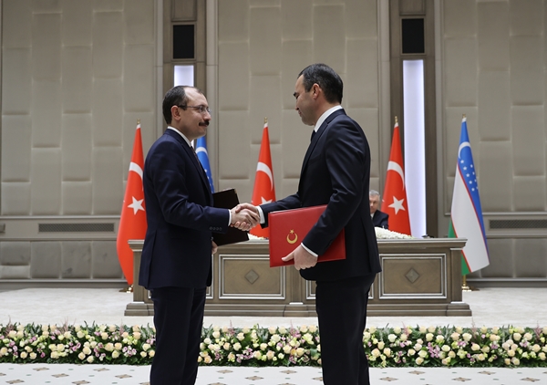 Foto - Türkiye ile Özbekistan arasında imzalar atıldı