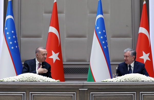 Foto - Türkiye ile Özbekistan arasında imzalar atıldı