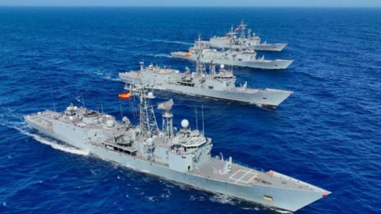 Foto - Türkiye, İspanya ile operasyona giriyor! Bu kez tatbikat filan değil, gemiler ilerlemeye başladı
