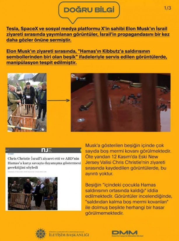 Foto - Türkiye, İsrail'in propagandasını çürüttü! Elon Musk açıklaması dikkat çekti