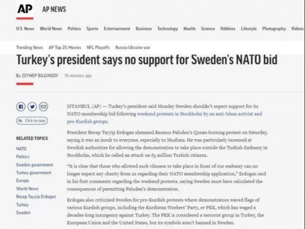 Foto - Türkiye kapıları kapattı! Dünya basını Cumhurbaşkanı Erdoğan'ın konuşmasını takip etti