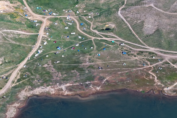 Foto - Türkiye kavrulurken orada sobayla ısınıyorlar