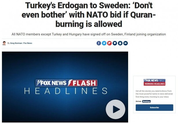 Foto - Türkiye komşunun gündeminden düşmüyor! Erdoğan'ın sözleri dünya basınında