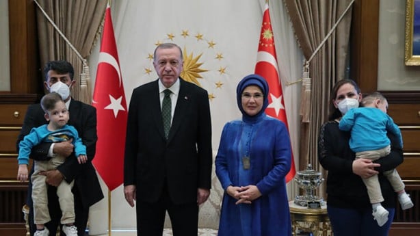 Foto - Türkiye onları konuşuyordu! Başkan Erdoğan'a sürpriz ziyaret