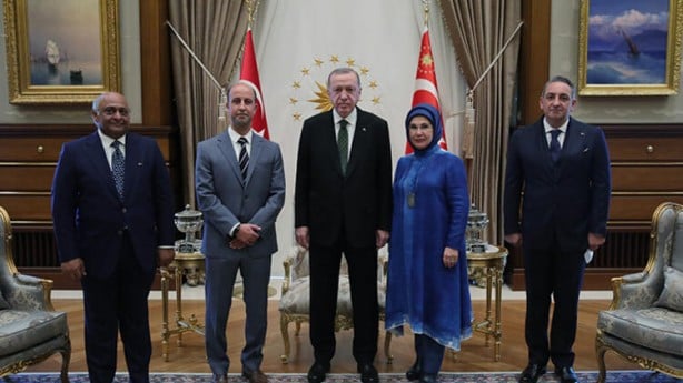 Foto - Türkiye onları konuşuyordu! Başkan Erdoğan'a sürpriz ziyaret