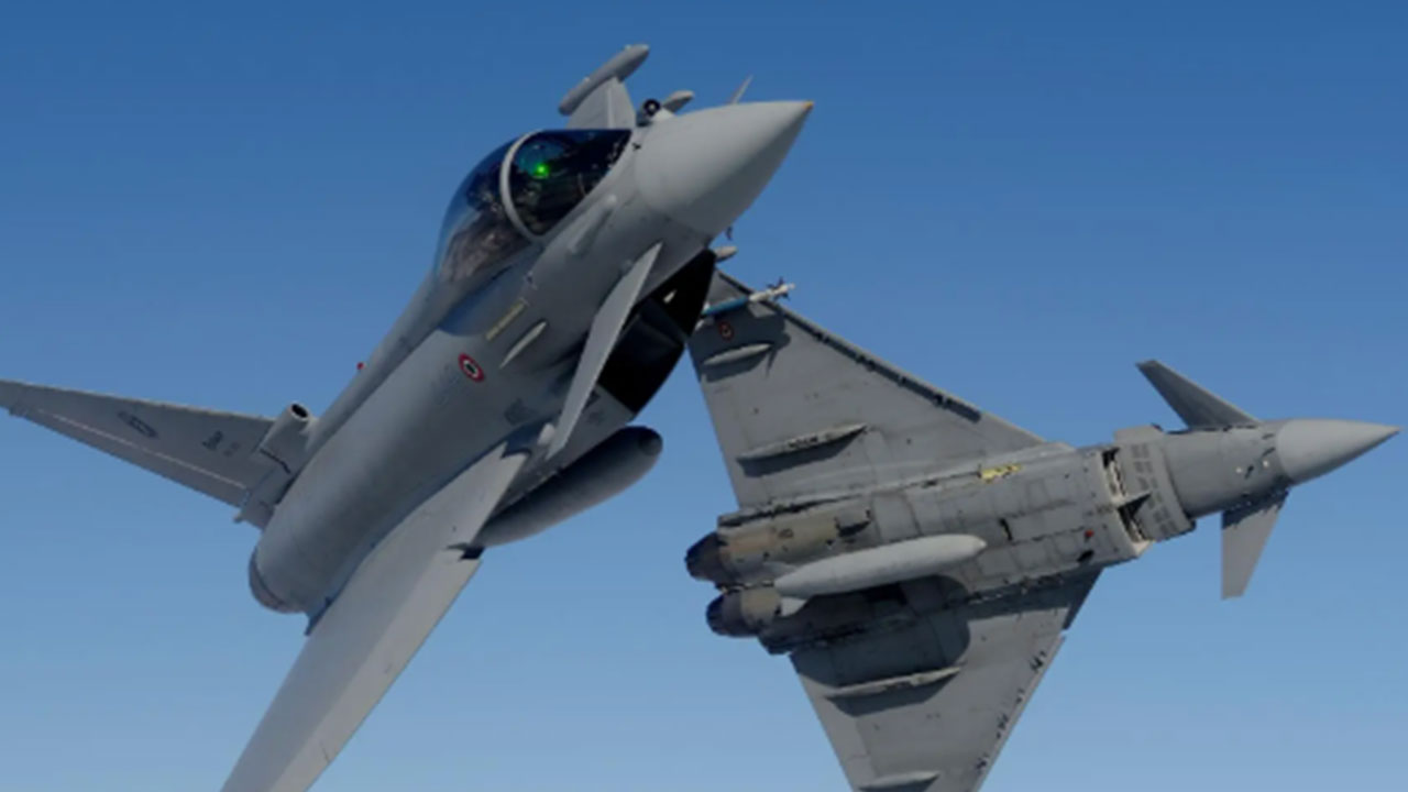 Foto - Türkiye oyalanırken Eurofighter savaş uçakları oraya iniyor